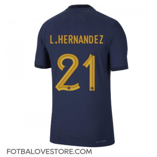 Francie Lucas Hernandez #21 Domácí Dres MS 2022 Krátkým Rukávem